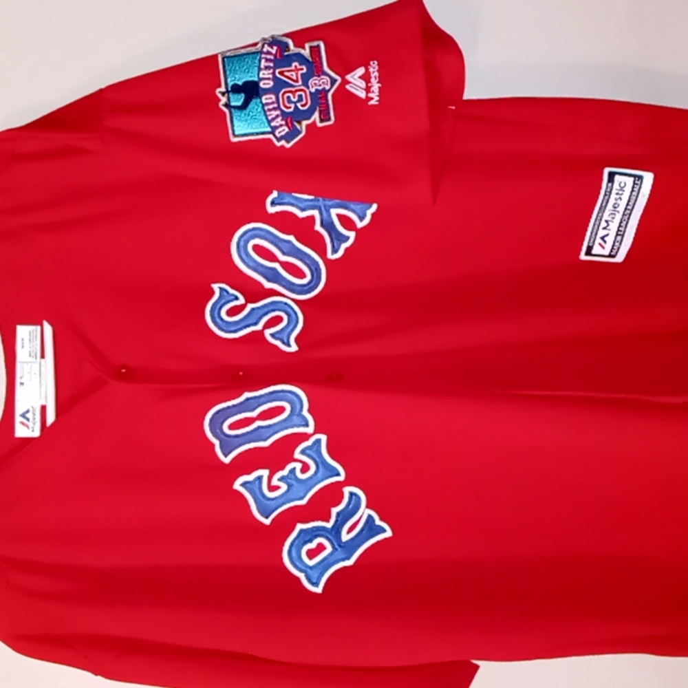 I'm selling a David Ortiz throwback ladies Jersey